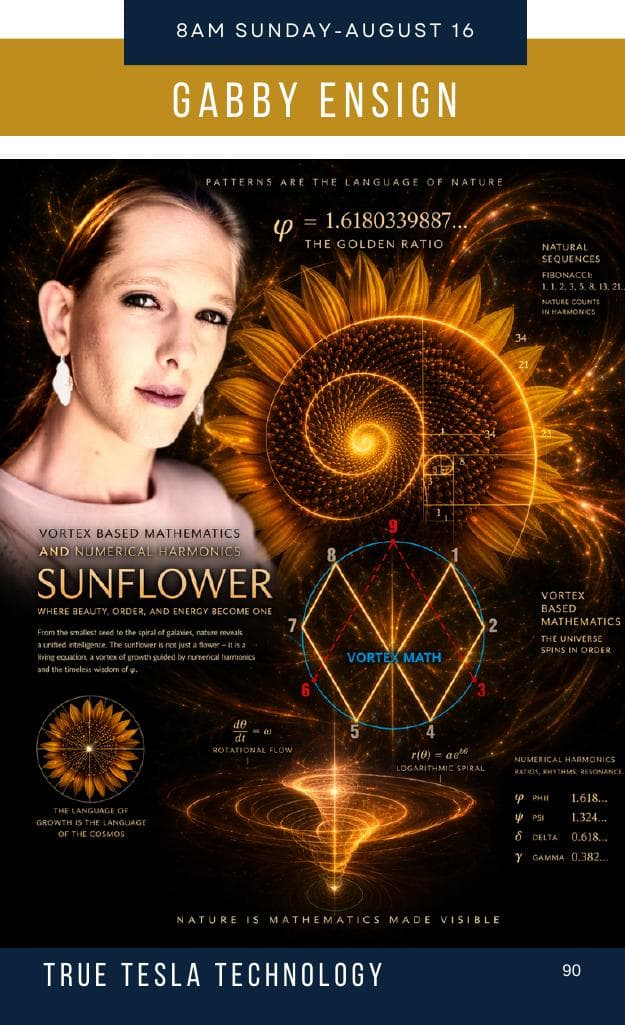 Gabrielle Ensign — VBM, Sacred Geometry, and the Blueprints of Creation