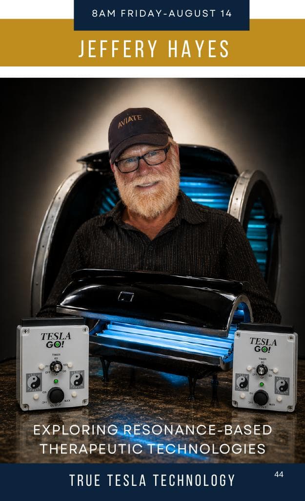 Jeffery Hayes — Tesla Med Bed Technology Based on PLSF